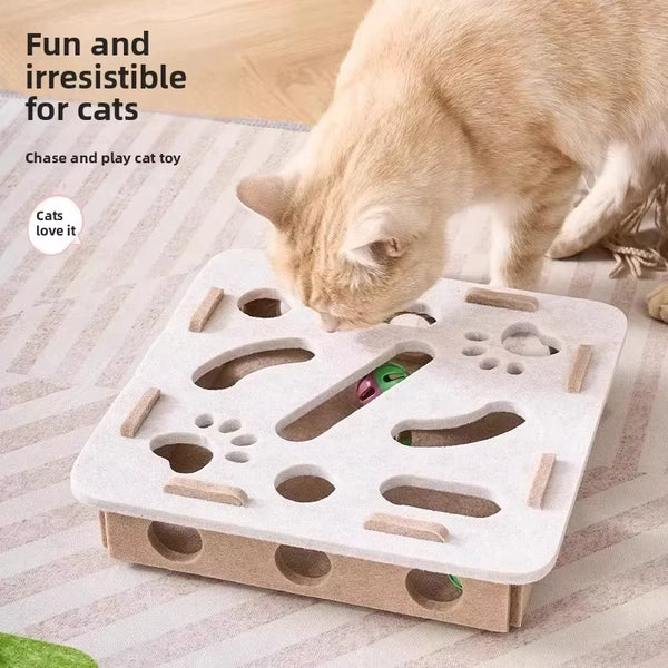 Stylish Cat Puzzle Box